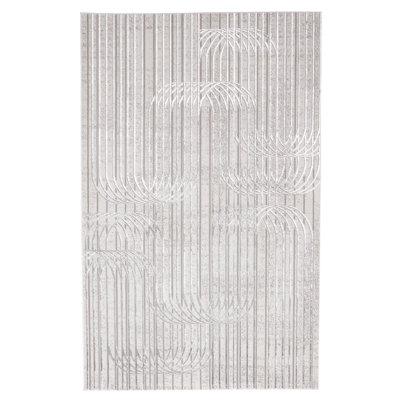 Blythe Grey Rug 5'0" x 8'0"