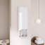 Armoire murale de salle de bain 12 po, porte à fermeture douce, conception à fixation flottante-1276952174