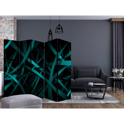 Badrig 172cm H Folding Room Divider