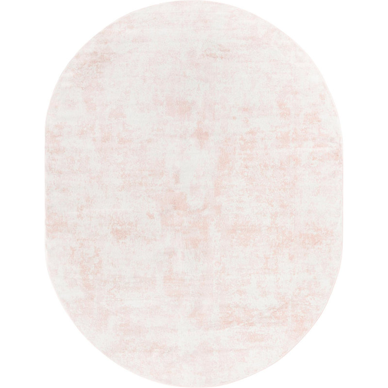 Abstract Indoor Rug, Oval 8' x 10'