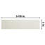 Coco 2" x 6" Porcelain Brick Look Subway Wall & Floor Tile-2011759311