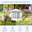 Grand chenil pour chiens recouvert pour l'extérieur-92561312-112214391