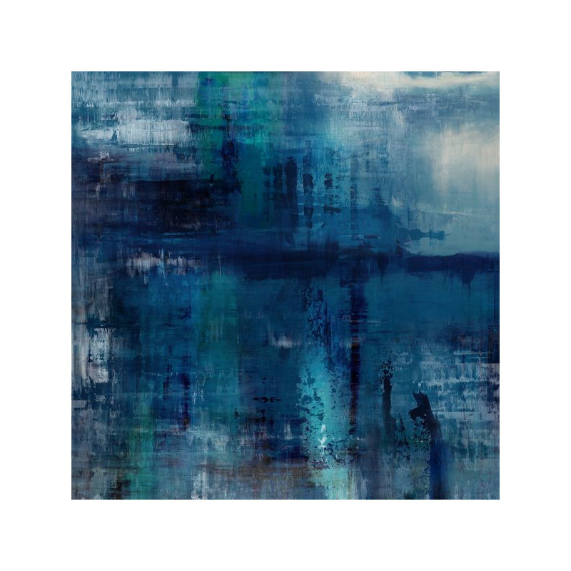 Dual Rhapsody I Print by Jean Kenna, Knife Gel, 40" H x 40" W x 1.5" D