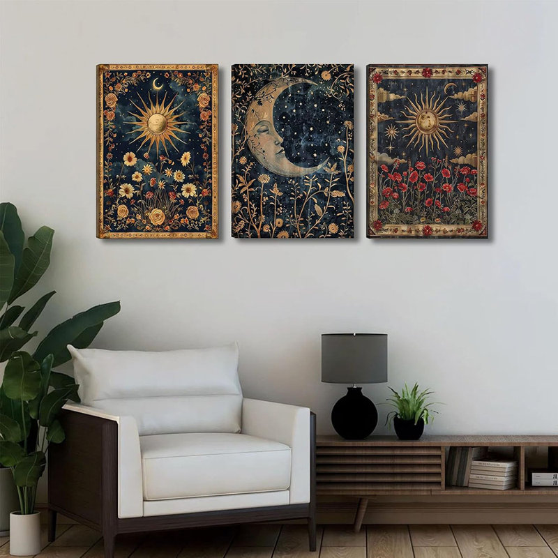 3 Piece Wrapped Canvas Print