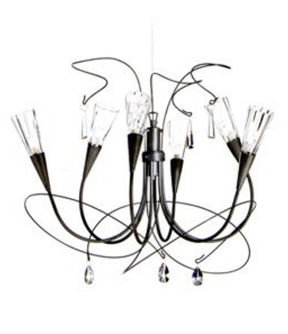 Flute 6 - Light Chandelier