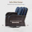 Ensemble de chaises pivotantes d'extérieur avec coussins 6 pièces Kyesha-21498385-21498386