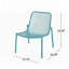 Ensemble de 2 chaises d'extérieur