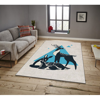 Luxurious Area Carpet (5.2 x 7.5 ft), 100% Polyester, 740 g/m² | Soft Velvet Fabric with Non-Slip Felt Dot Underside, Laminated Sponge for Comfort | Easy to Clean, Machine Washable at 86°F | Ideal for Living Room & Bedroom Decor