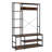 47.24 " Wide Hall Tree with Shoe Storage and Shelves
