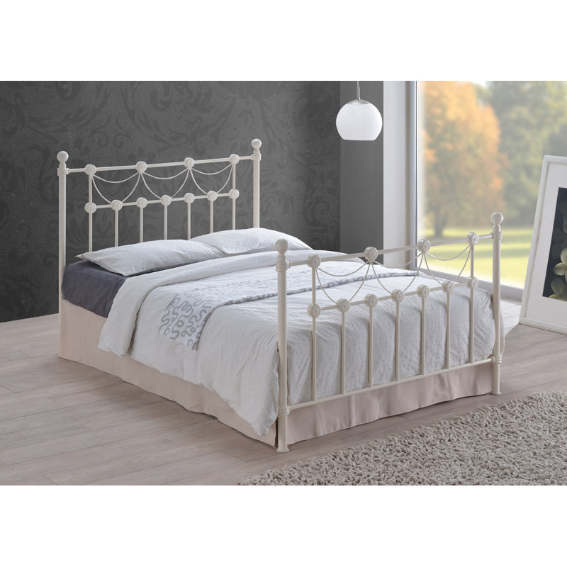 Solid Wood Bed, Double (4'6)