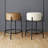 Upholstered Counter Stool with Metal Frame-1499803790-1499803791-1517665180