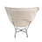 Scroll Puff Rocker Bella Ash Titanium Frame