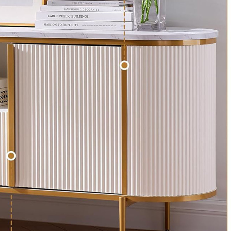 Bookshelf For Small Space Or Corner, White