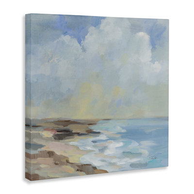 «By The Beach Shore», art mural sur toile par Silvia Vassileva