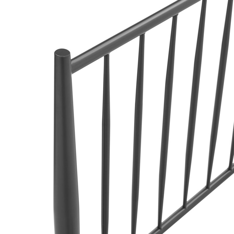 Adair Spindle Metal Platform Bed, King