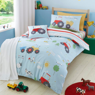Polyester No Pattern Duvet Cover Set with Pillowcases