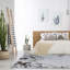 Tapis moderne en marbre abstrait