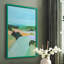 «Bright Coloured Countryside IV», reproduction encadrée - bois massif-899342074-899342077