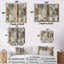 Planche de bois rustique rustique - décoration murale brune-2115367922-2115367924-2115367925