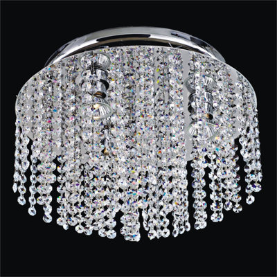 Hendley Crystal Flush Mount
