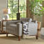 Stickley Saranac Chair, Lounge Chair, Solid Rustic Walnut Base, Sustainable Construction, Sewn-In Pillows, Sustainable Easy-Care Fabric, Square Legs, Made in USA
