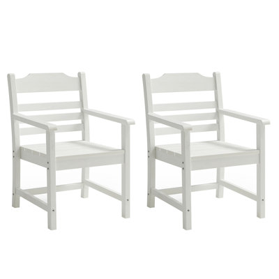 Ensemble de 2 fauteuils d'extérieur Rountree