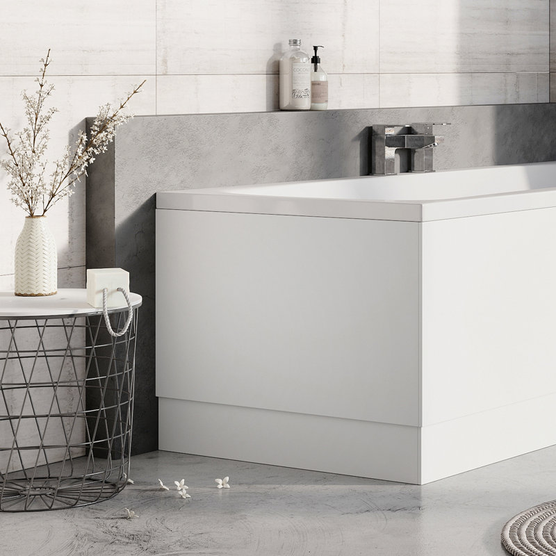  Bath End Panel, Matt White