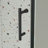 50-54" X 71" Shower Door, Matte Black, 1/4" Tempered Glass, Pivot Swing Style, Stainless Steel Handle, Wall Adjustable Channel, Reversible Install Door - W H, Black Finish, Hardware, Good Leakage,