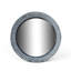 Garden Floral Round Iron Mirror