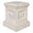 Neoclassical Polyresin History & Language Pedestal