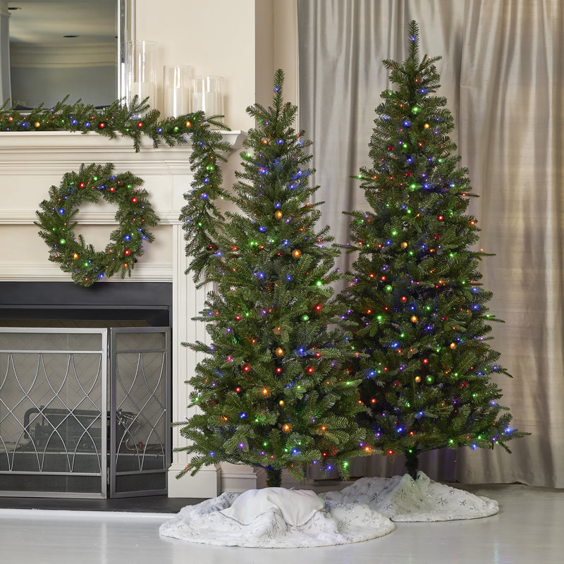 Dakota Pine Artificial Tree, 230 Dual LED Lights w/9 Functions, 6'