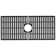 Silicone Grid VIGO Matte Stone 32" L x 15" W Bottom Sink Grid for 36 in. Single Bowl Kitchen Sink