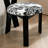 Linen Upholstered Solid Wooden Dining Chairs