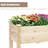 Wood Raised Garden Bed