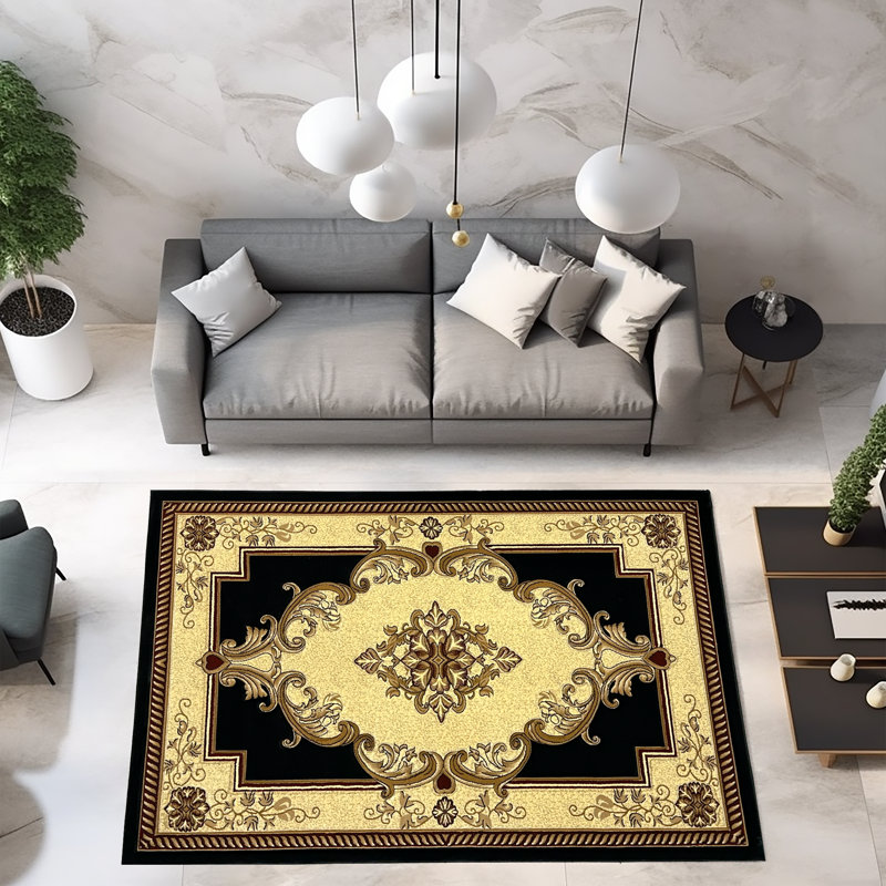 Ramsel Performance Oriental Indoor Rug, Rectangle 2'6'' x 4'