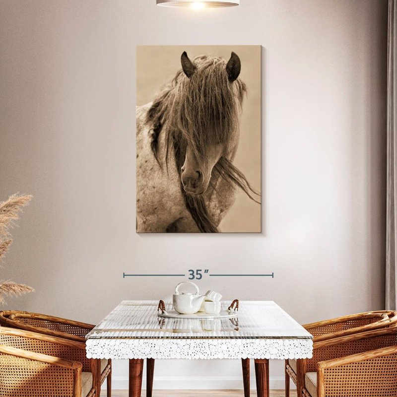 Brampt Freedom Horse, 45" H x 30" W