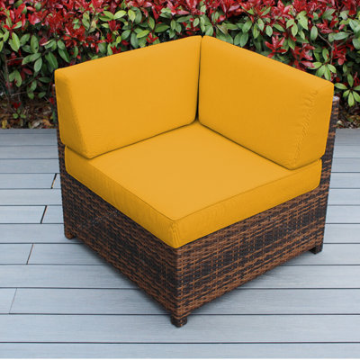 Chaise de patio avec coussins Billyjo