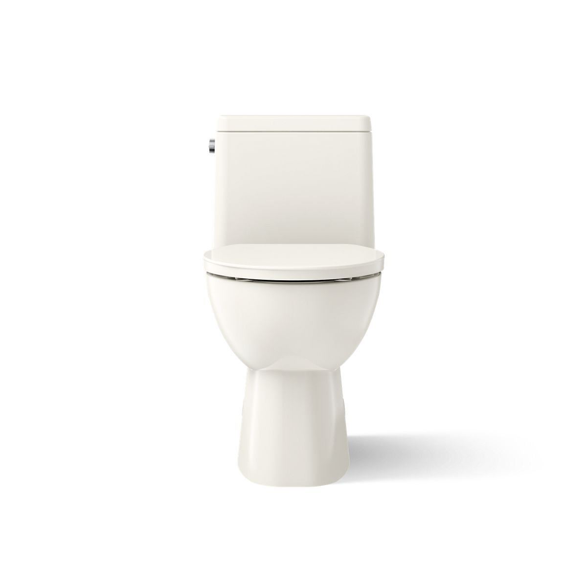 Reach 1.28 GPF Elongated Toilet, Biscuit