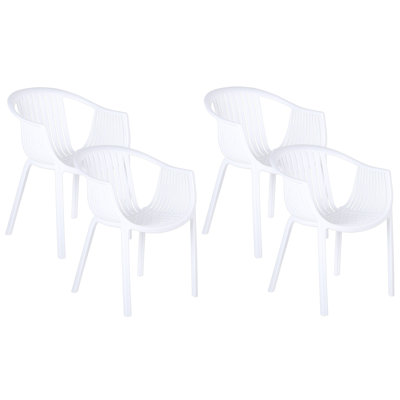 Anjali Stackable Outdoor Patio Dining Armchair