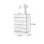 Commode d'appoint simple au sol