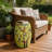 Flower and bird ceramic stool
