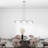Gorsuch 4 - Light Dimmable Kitchen Island Linear Chandelier-899508772