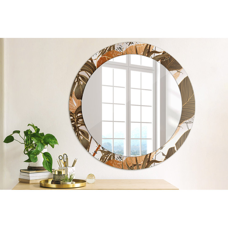 Huldar Glass Flat Wall Mirror