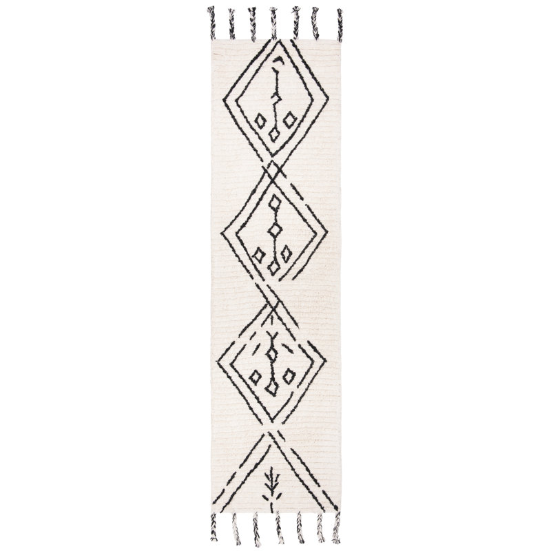 Ezzie Moroccan Indoor Rug, Runner 2'3" x 8'
