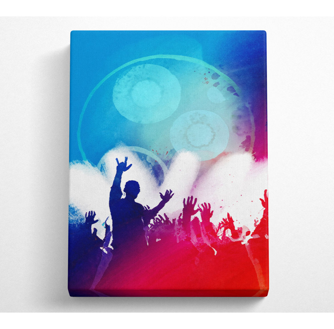 Rave - Kunstdrucke auf Leinwand - Wrapped Canvas