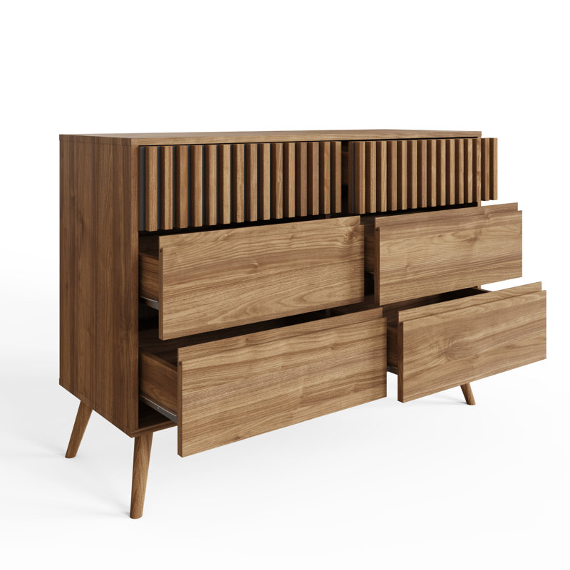 107 cm W Chest of 6 Drawers