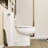 Elongated Standard Height One-Piece Toilet 12" Rough In Size Single Flush 1.28 GPF White Toilet (Seat Included)-125361173-125361175