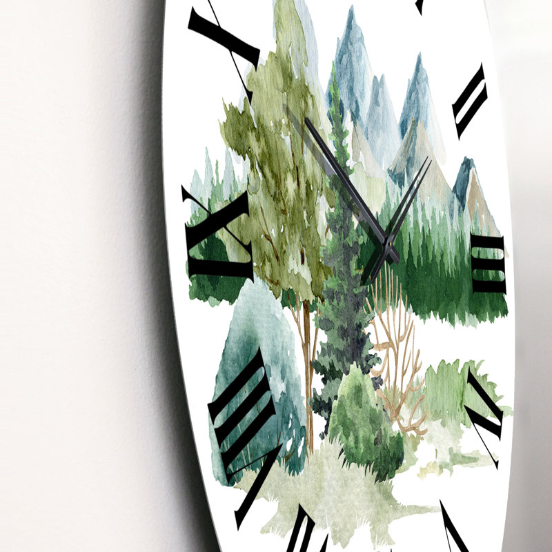 Horloge murale très grande, Moyen