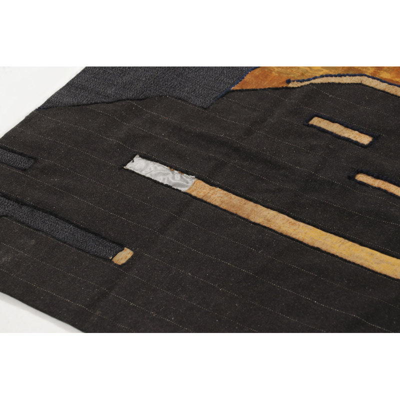 Cotton and Silk Area Rug