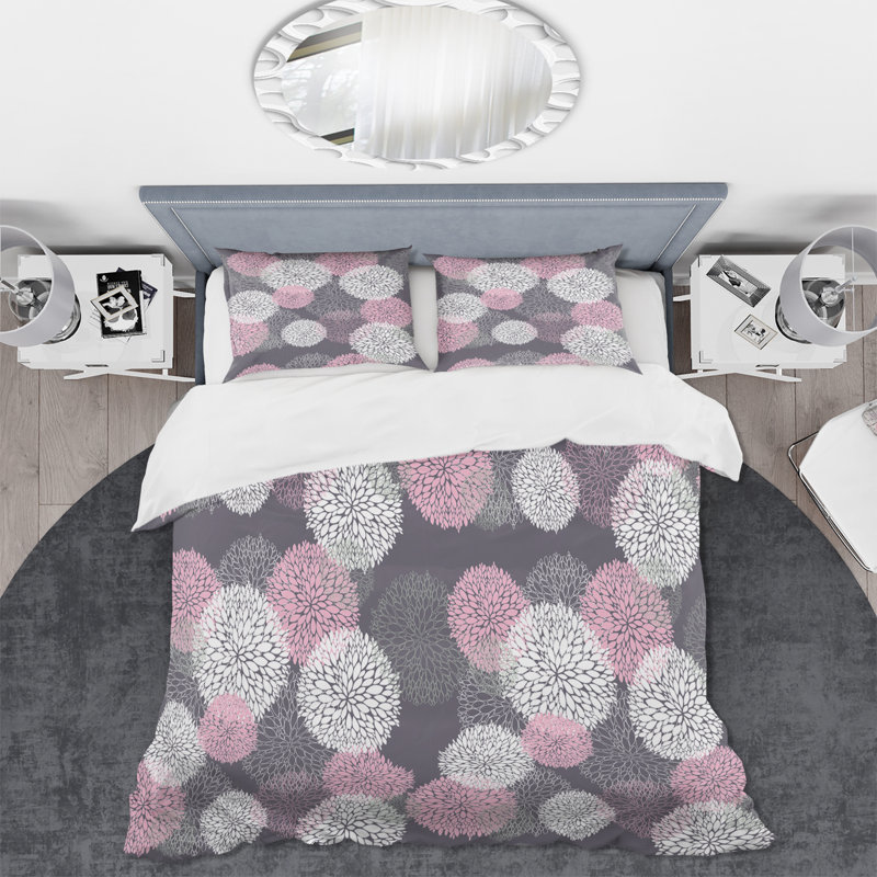 Quayon Microfiber Duvet Cover Set, King Duvet Cover + 2 King Shams